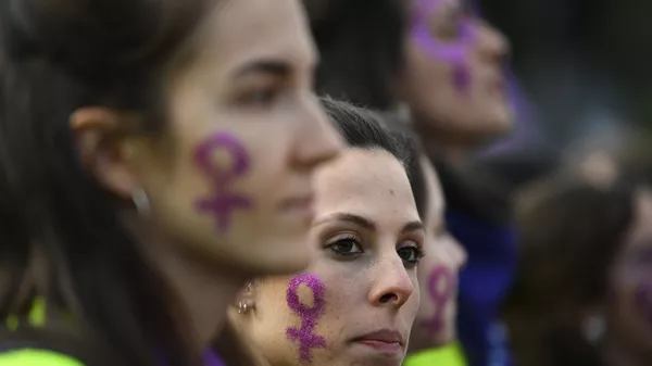 8-M en Madrid, España - Sputnik Mundo