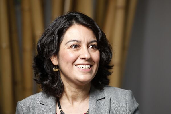 Noemí Sobrino, directiva y paciente de ELA desde hace cuatro años - Sputnik Mundo