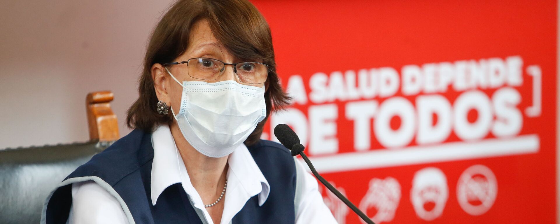 Pilar Mazzetti, ministra de Salud de Perú Pilar Mazzetti, ministra de Salud de Perú - Sputnik Mundo, 1920, 27.01.2021