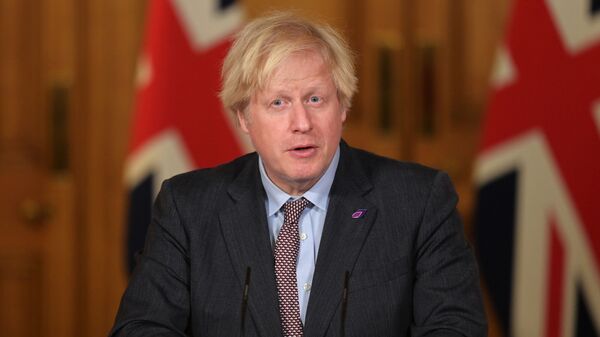 Boris Johnson, primer ministro del Reino Unido  - Sputnik Mundo