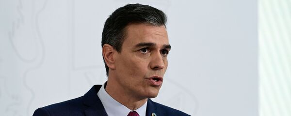 Pedro Sánchez, presidente del Gobierno de España - Sputnik Mundo