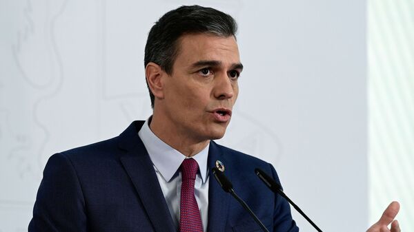 Pedro Sánchez, presidente del Gobierno de España - Sputnik Mundo