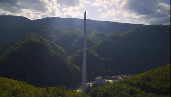 La chimenea más alta de Europa, en Eslovenia - Sputnik Mundo