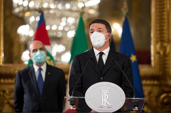 Matteo Renzi, líder del partido Italia Viva - Sputnik Mundo