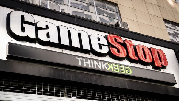 El logo de la cadena de videojuegos  GameStop  - Sputnik Mundo