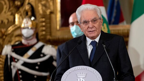 Sergio Mattarella, presidente de Italia - Sputnik Mundo