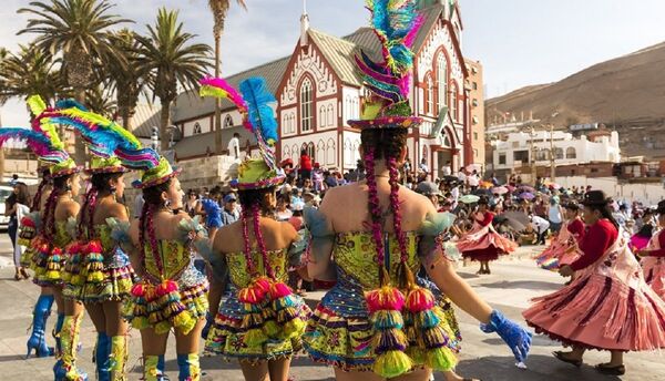 Carnaval Con la Fuerza del Sol celebrado en la ciudad de Arica - Sputnik Mundo