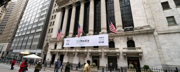 La bolsa de valores en Wall Street (Nueva York) - Sputnik Mundo