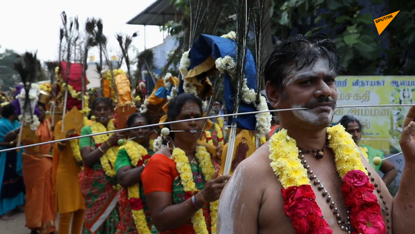 El festival de Thaipusam - Sputnik Mundo