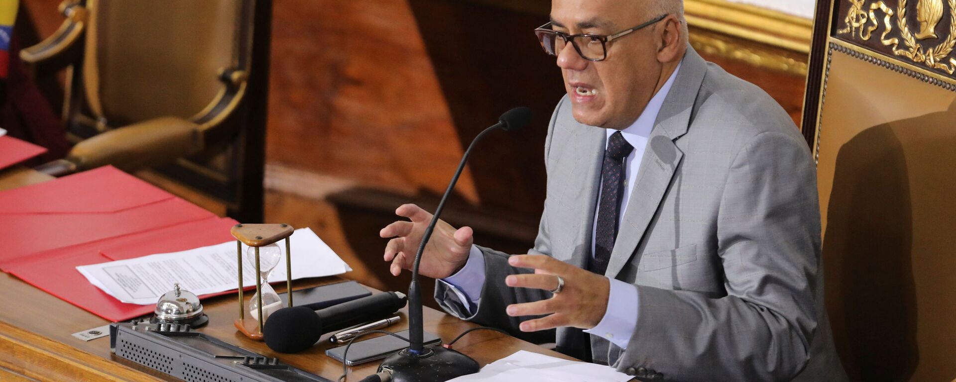 Jorge Rodríguez, presidente de la Asamblea Nacional de Venezuela - Sputnik Mundo, 1920, 10.10.2021