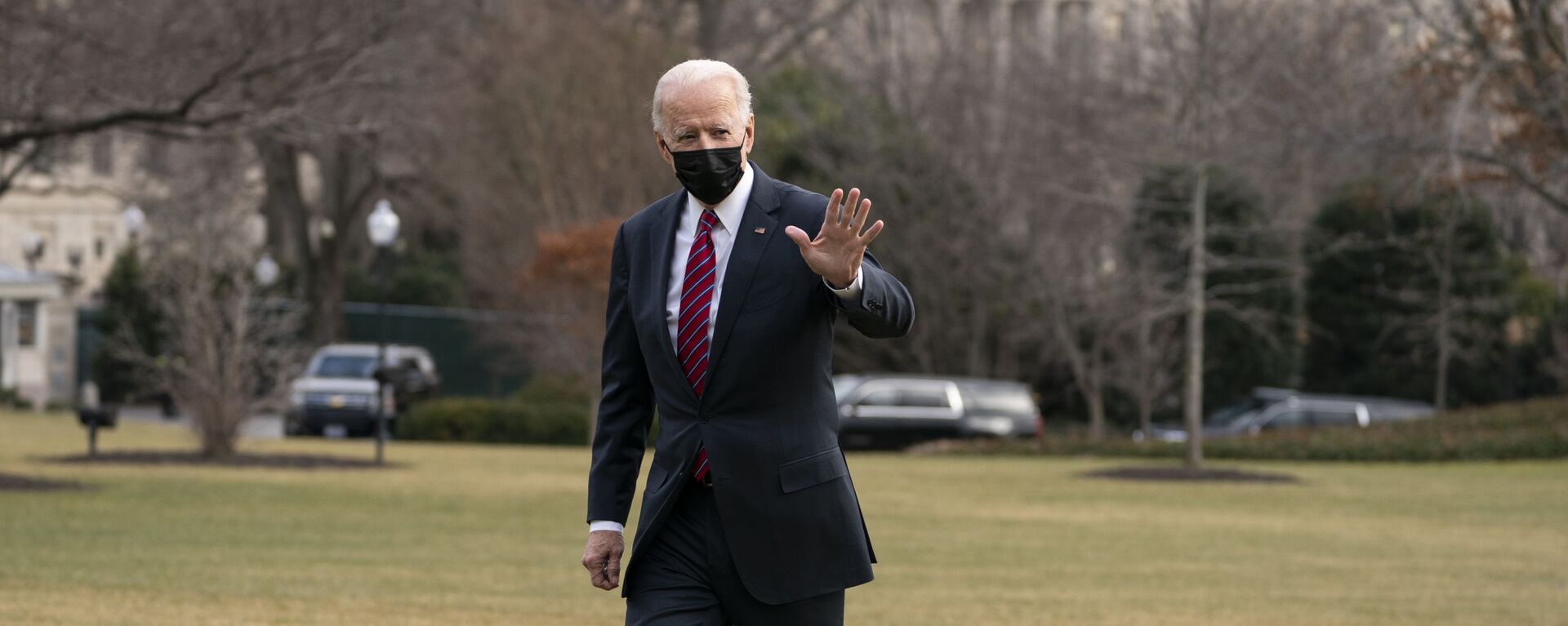 Joe Biden, presidente de EEUU, en el jardín de la Casa Blanca, en Washington, el 29 de enero del 2021 - Sputnik Mundo, 1920, 01.06.2022