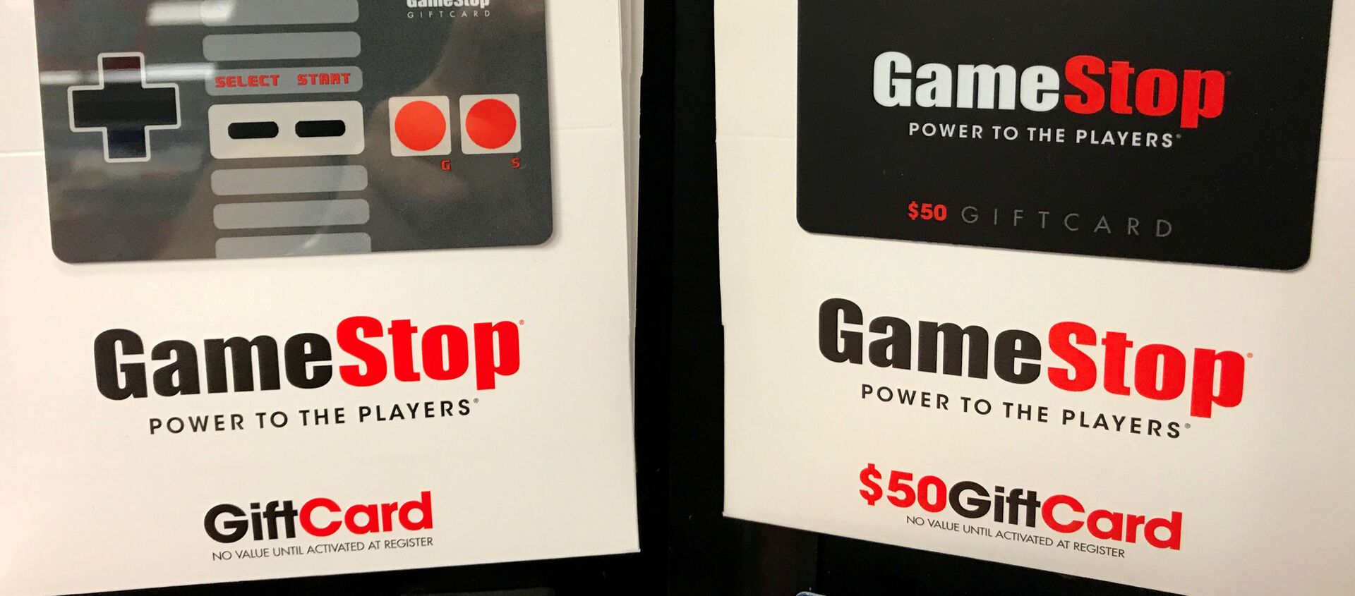 Tarjetas de regalo de GameStop - Sputnik Mundo, 1920, 01.02.2021