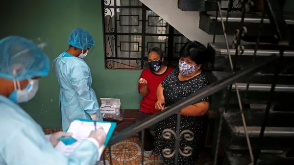 Coronavirus en Perú - Sputnik Mundo