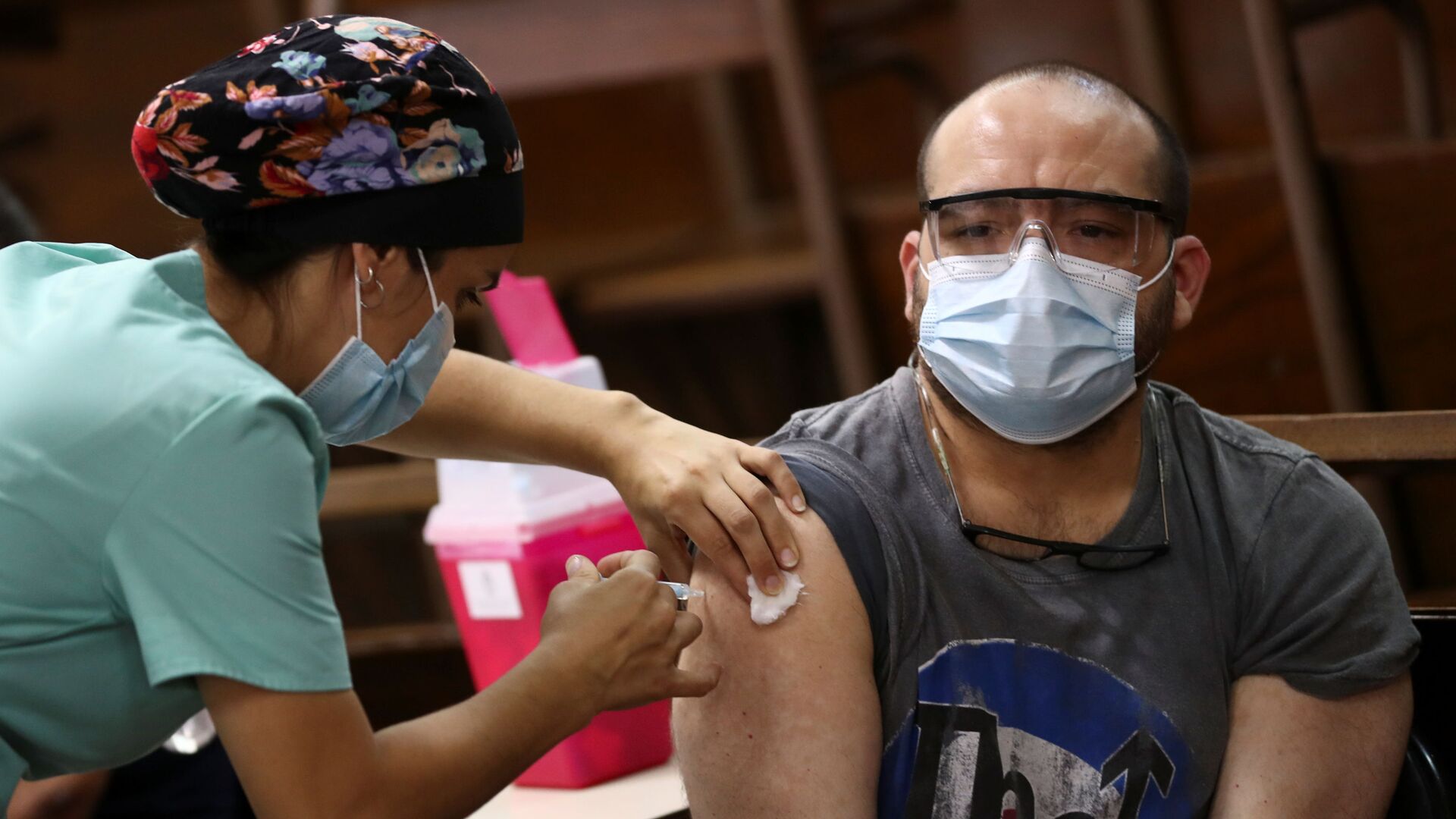 Vacunación contra el COVID-19 con Sputnik V en La Plata, Argentina - Sputnik Mundo, 1920, 10.08.2021