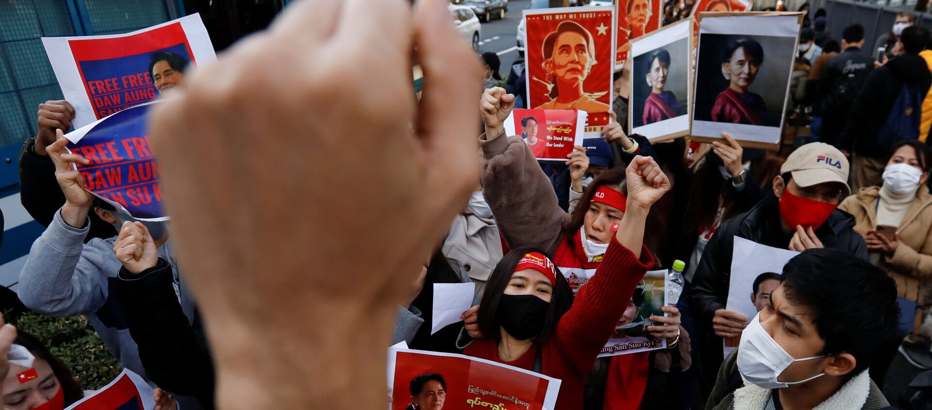Protestas en Birmania - Sputnik Mundo, 1920, 10.02.2021