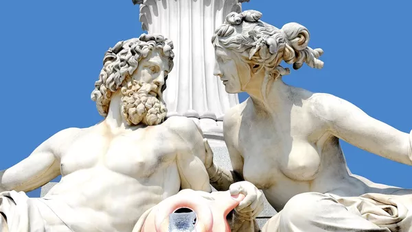 Las estatuas de dioses griegos (imagen referencial) - Sputnik Mundo