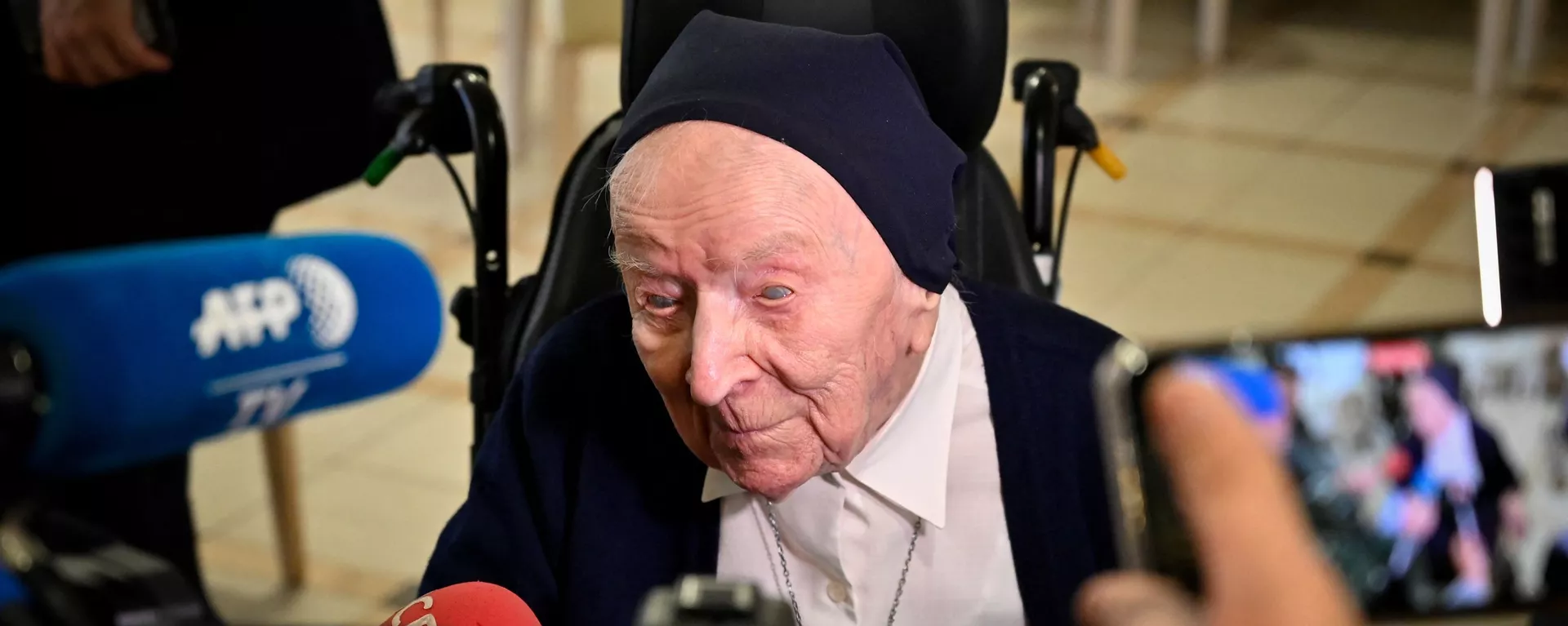 Lucille Randon, una francesa de 118 años Lucille Randon, una francesa de 118 años - Sputnik Mundo, 1920, 18.01.2023