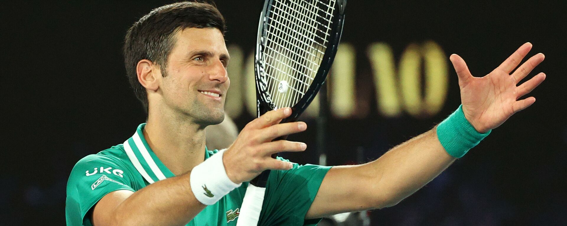 El tenista Novak Djokovic en Melbourne (Australia), el 8 de febrero - Sputnik Mundo, 1920, 25.01.2022