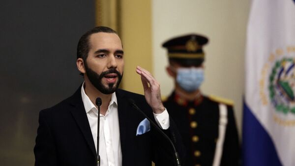 Nayib Bukele, presidente de El Salvador  - Sputnik Mundo