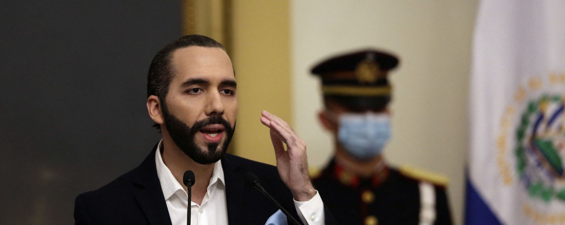 Nayib Bukele, presidente de El Salvador  - Sputnik Mundo, 1920, 01.09.2021