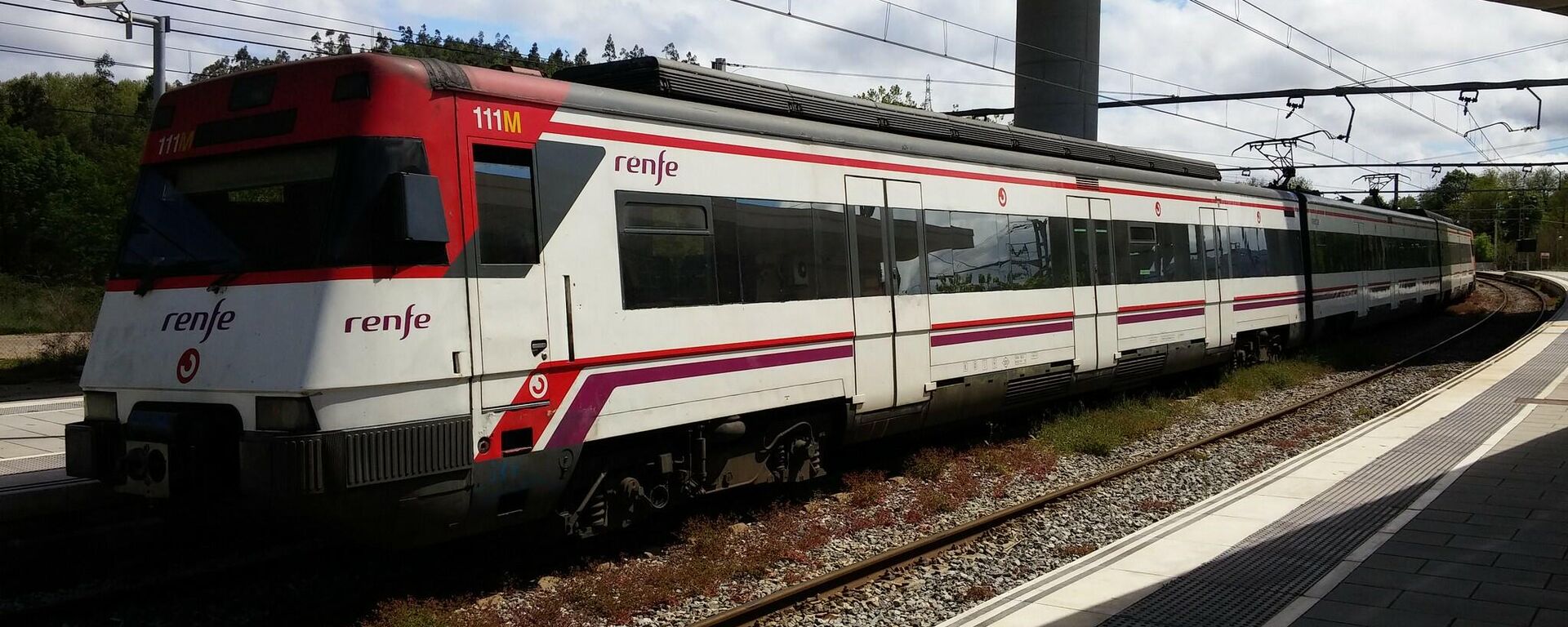 Tren de Cercanías de Renfe - Sputnik Mundo, 1920, 11.02.2021