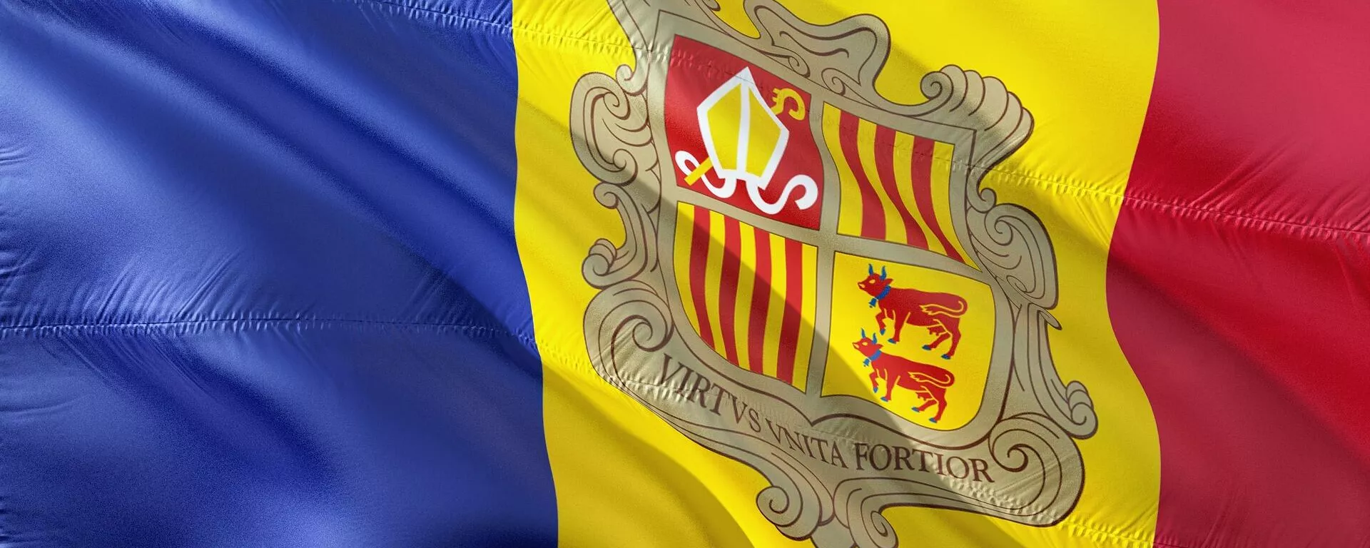 La bandera de Andorra La bandera de Andorra - Sputnik Mundo, 1920, 12.02.2021