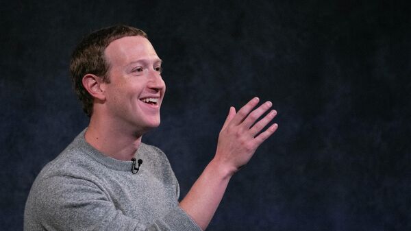 Mark Zuckerberg, fundador de Facebook - Sputnik Mundo