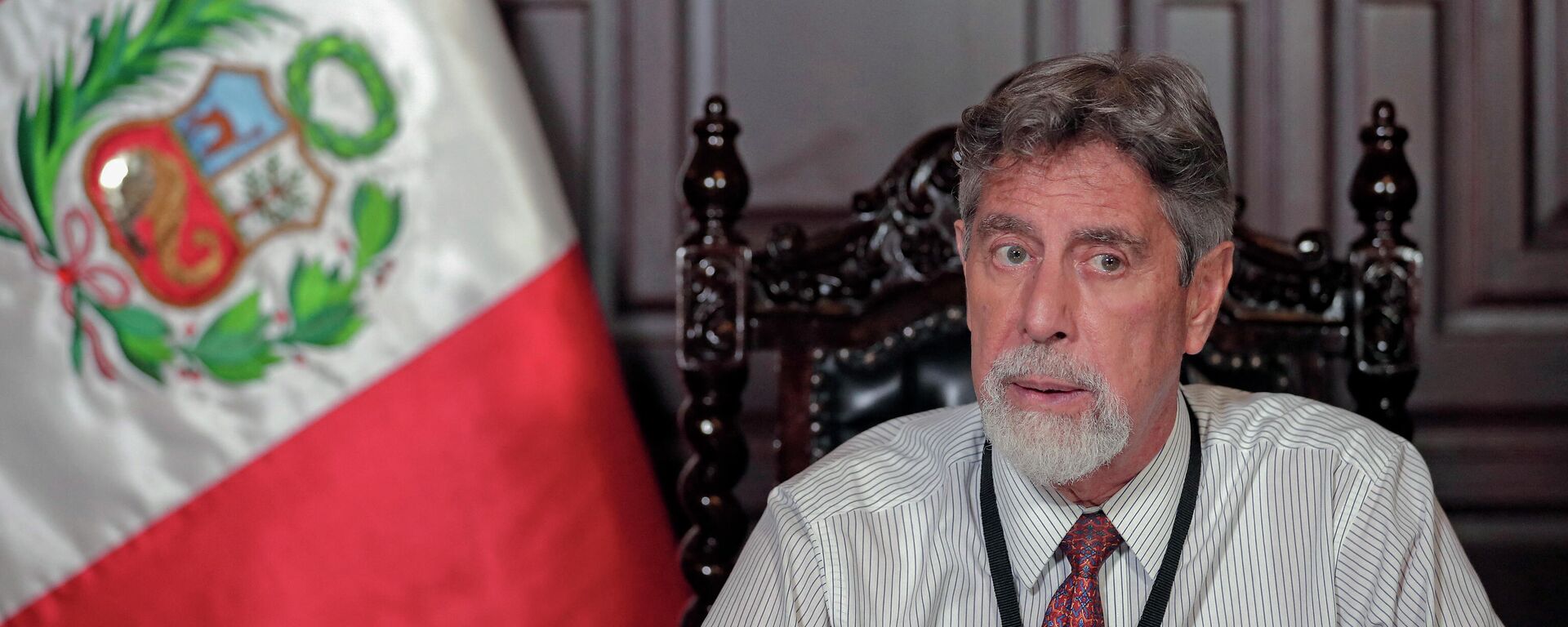 Francisco Sagasti, presidente de Perú Francisco Sagasti, presidente de Perú - Sputnik Mundo, 1920, 24.05.2021