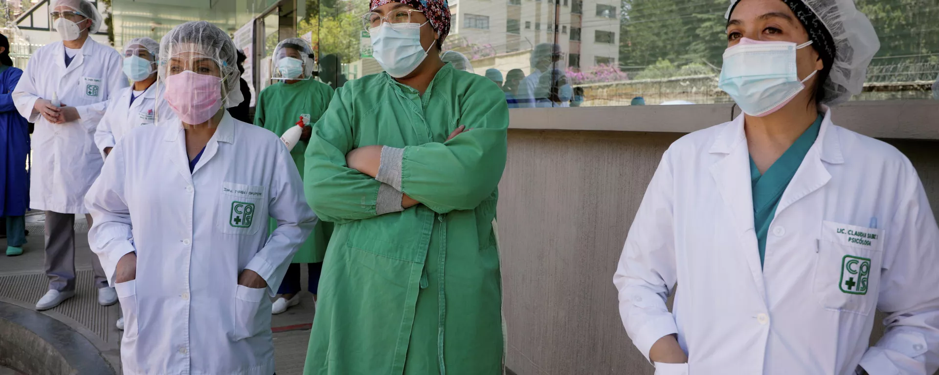 Trabajadoras médicas en Bolivia Trabajadoras médicas en Bolivia - Sputnik Mundo, 1920, 01.11.2021