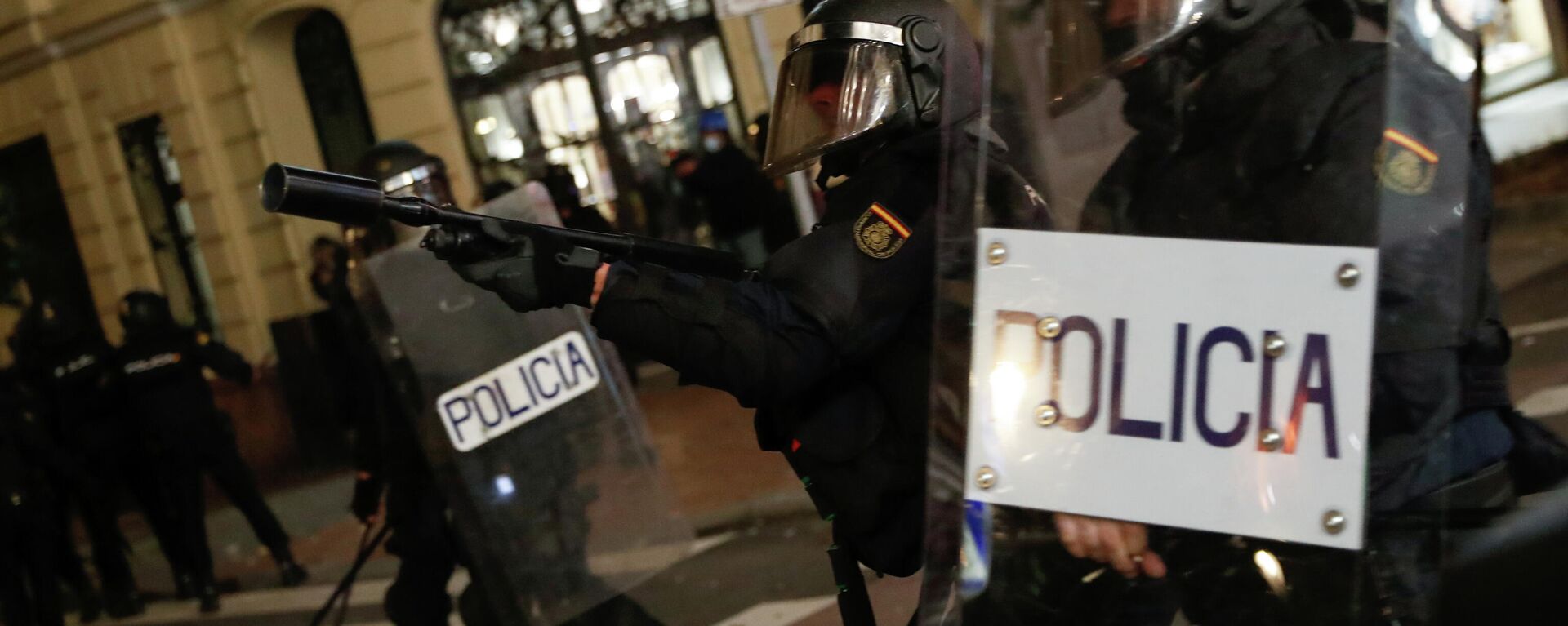 Protestas en Madrid - Sputnik Mundo, 1920, 17.02.2021