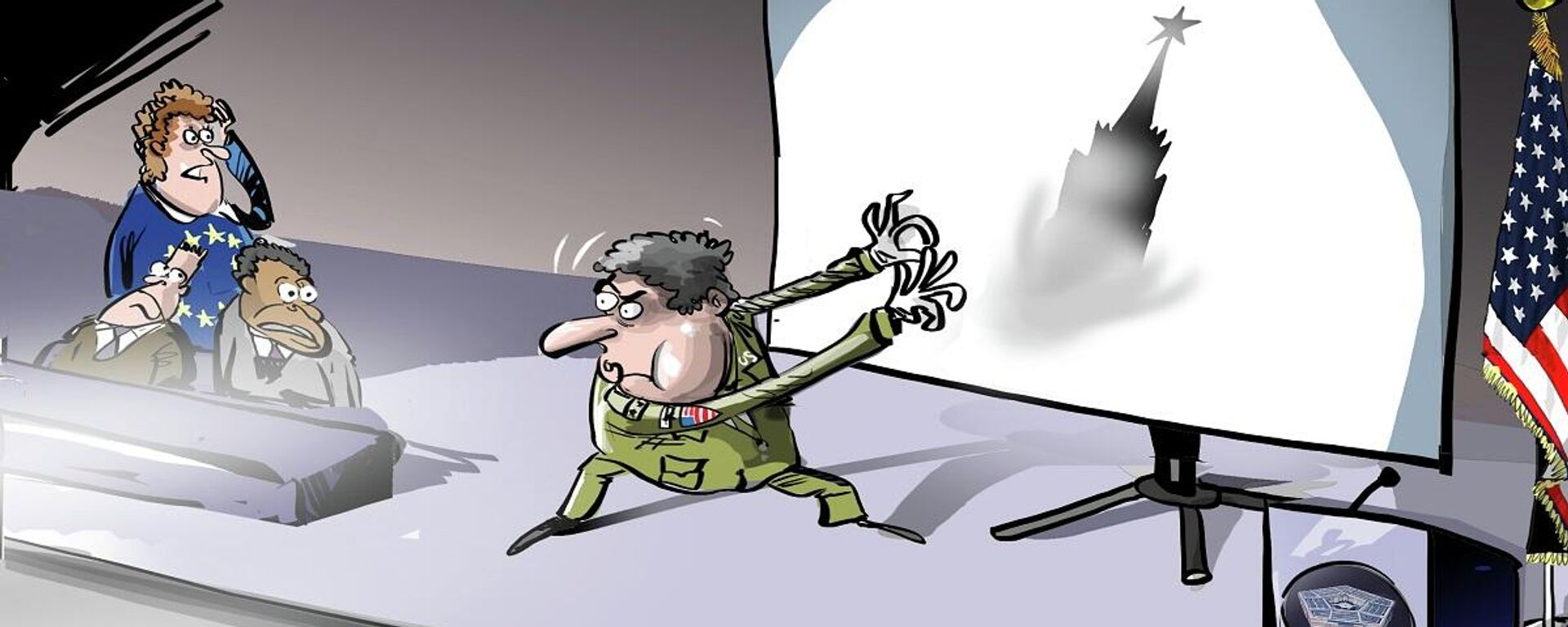 El Pentágono ha declarado a Rusia una amenaza para la OTAN El Pentágono ha declarado a Rusia una amenaza para la OTAN - Sputnik Mundo, 1920, 18.02.2021