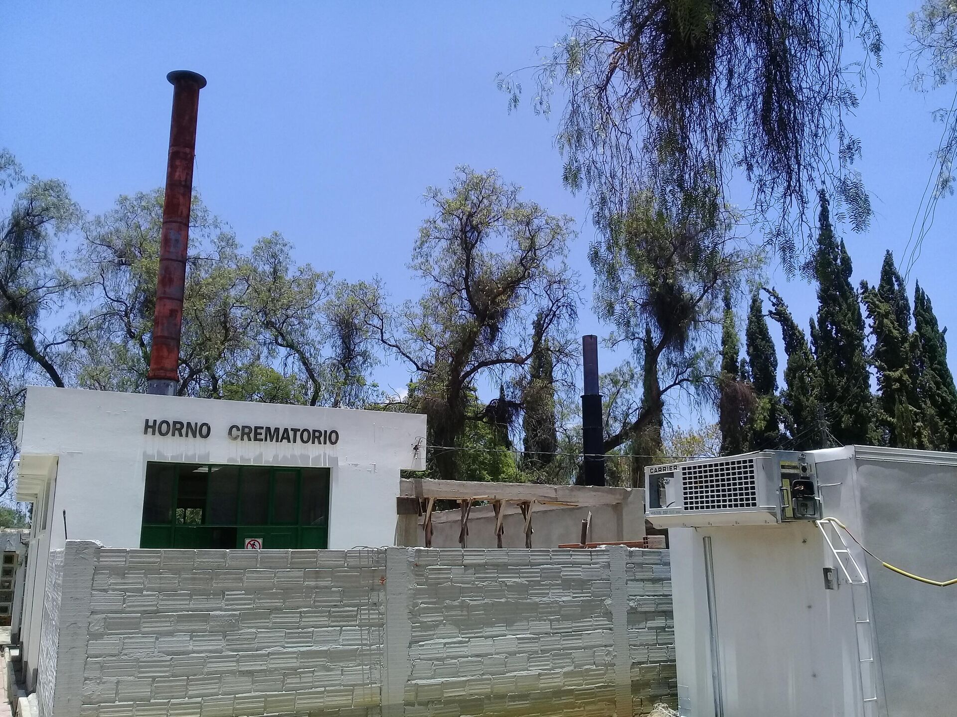 Horno crematorio del Cementerio General de Cochabamba, Bolivia - Sputnik Mundo, 1920, 18.02.2021