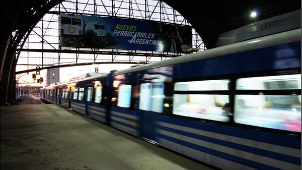 Trenes Argentinos en la estación Retiro, en la Ciudad de Buenos Aires - Sputnik Mundo