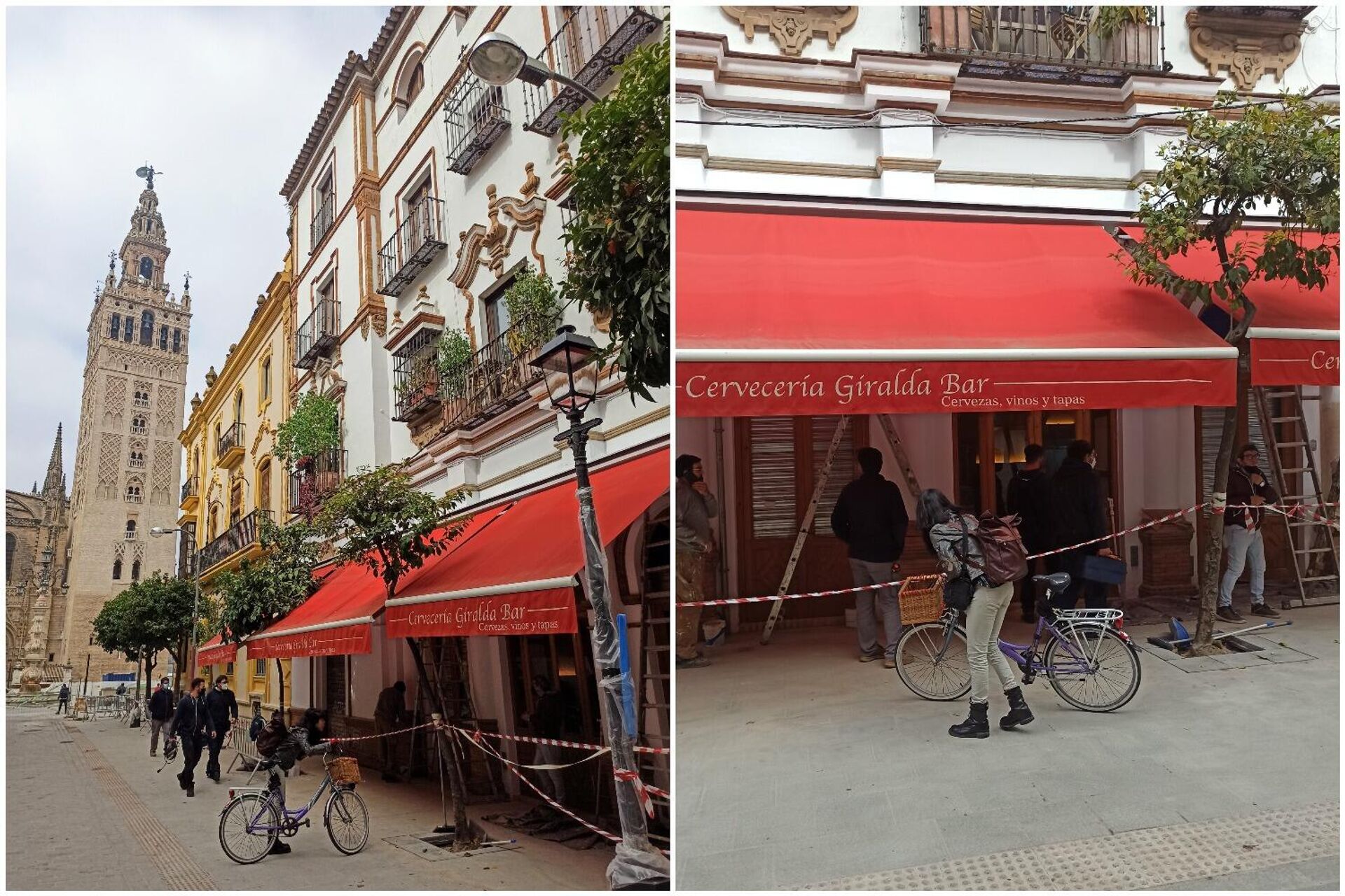 Exteriores del bar en Calle Mateos Gago - Sputnik Mundo, 1920, 19.02.2021