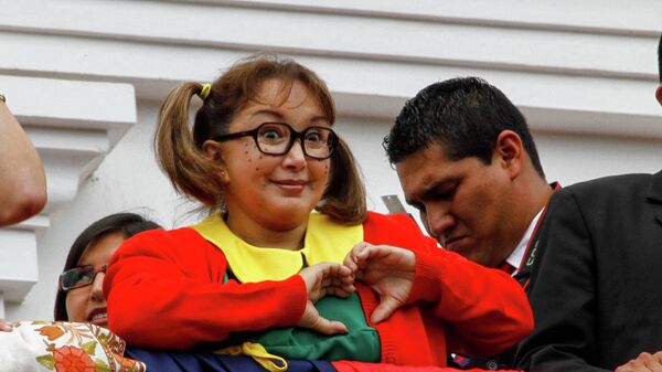 María Antonieta de las Nieves como la Chilindrina - Sputnik Mundo