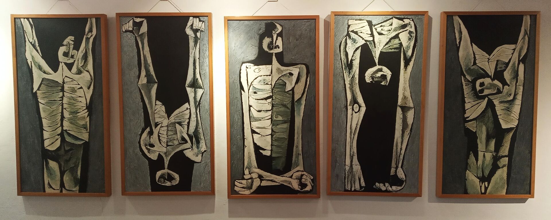 Obra de Oswaldo Guayasamín de la Edad de la Ira Obra de Oswaldo Guayasamín de la Edad de la Ira - Sputnik Mundo, 1920, 20.02.2021