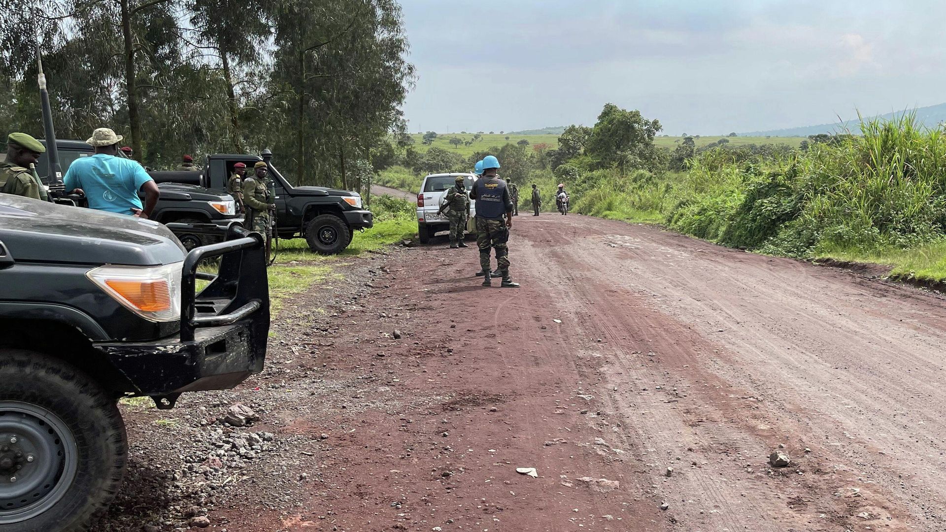 Lugar del ataque contra un convoy de la ONU en la República Democrática del Congo Lugar del ataque contra un convoy de la ONU en la República Democrática del Congo - Sputnik Mundo, 1920, 23.02.2021
