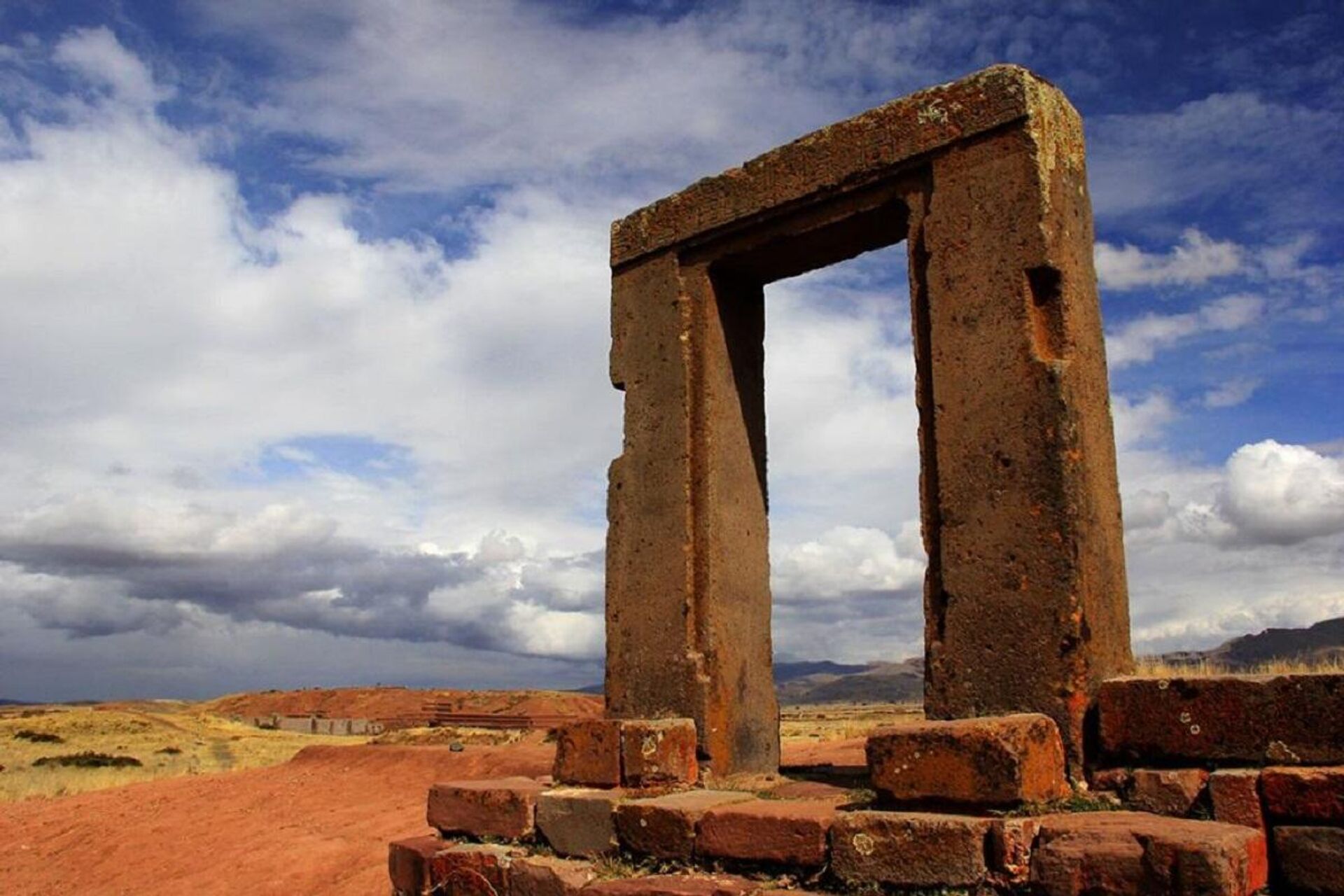 Puerta de la Luna en Tiwanaku - Sputnik Mundo, 1920, 24.02.2021