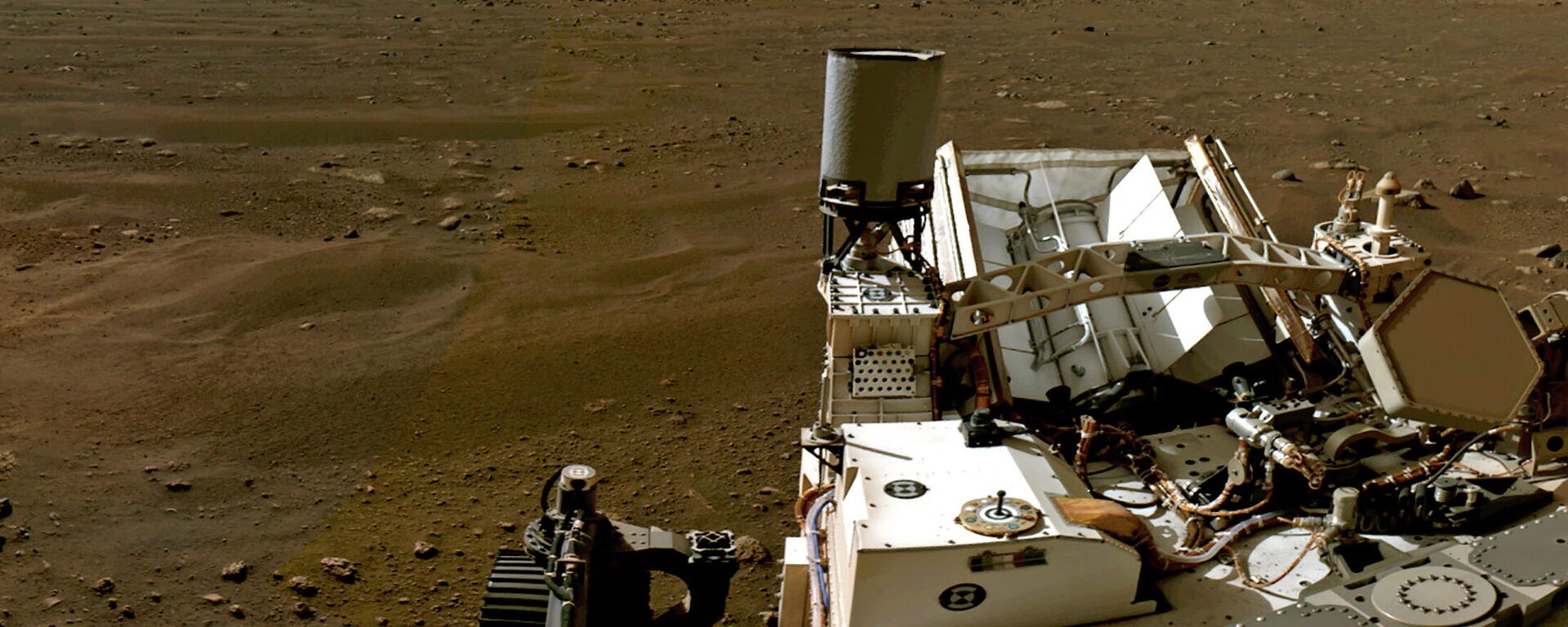 El paisaje marciano visto desde el rover Perseverance - Sputnik Mundo, 1920, 07.05.2021