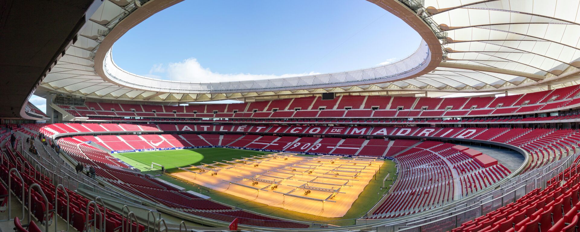 El estadio Wanda Metropolitano, cancha del Atlético de Madrid - Sputnik Mundo, 1920, 25.02.2021