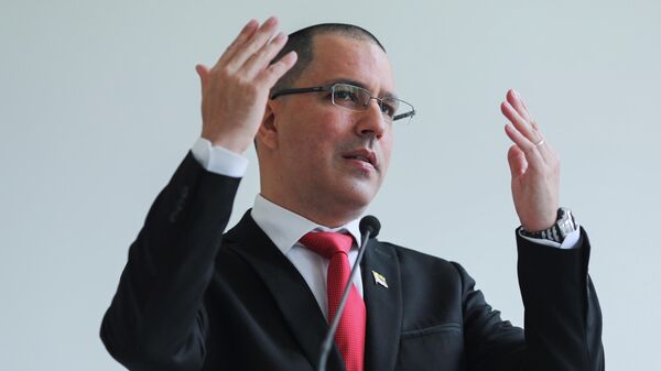 Jorge Arreaza, canciller de Venezuela - Sputnik Mundo