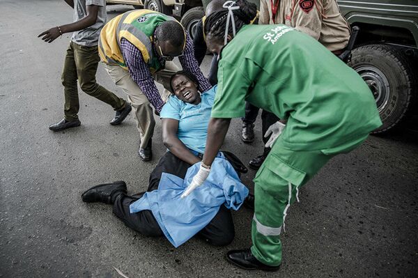 Fotos del español Luis Tato sobre el ataque terrorista contra un hotel en Nairobi en enero de 2019 - Sputnik Mundo