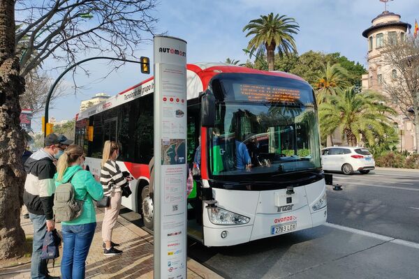 Un autobús autónomo del proyecto Automost en Málaga Un autobús autónomo del proyecto Automost en Málaga - Sputnik Mundo