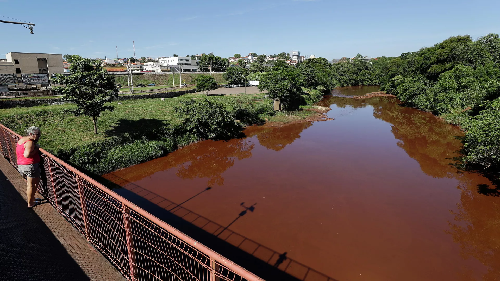 La contaminación del río Paraopeba