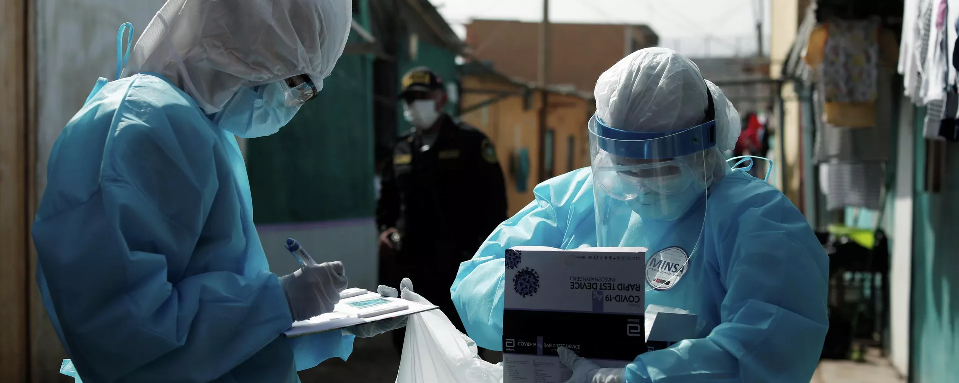 Médicos en Perú Médicos en Perú - Sputnik Mundo, 1920, 01.03.2021