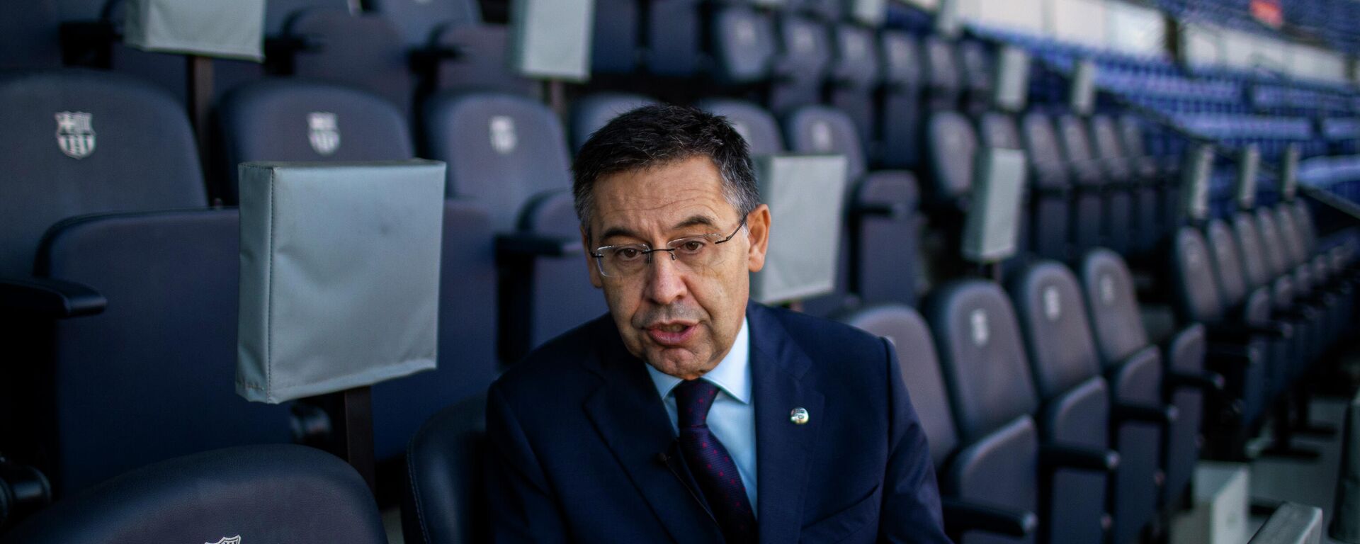 El expresidente el FC Barcelona Josep Bartomeu en el Camp Nou - Sputnik Mundo, 1920, 02.03.2021