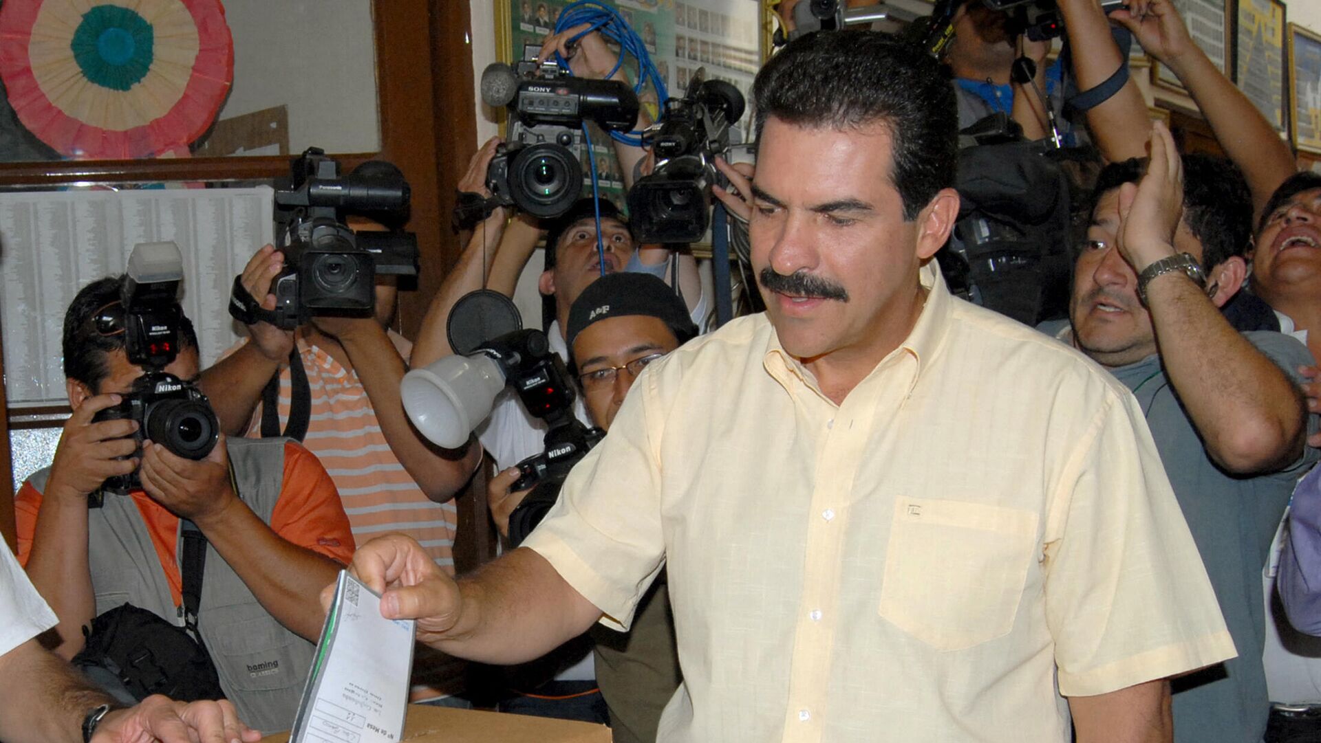 Manfred Reyes Villa, candidato opositor para los comicios regionales bolivianos - Sputnik Mundo, 1920, 03.03.2021