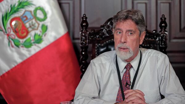 Francisco Sagasti, presidente de Perú - Sputnik Mundo