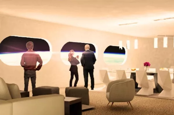 Un apartamento de lujo del hotel espacial Voyager Station Un apartamento de lujo del hotel espacial Voyager Station - Sputnik Mundo