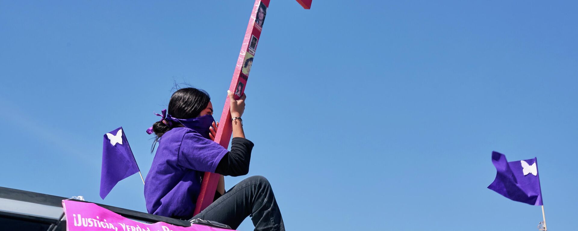 Manifestación 8-M en México - Sputnik Mundo, 1920, 08.03.2021